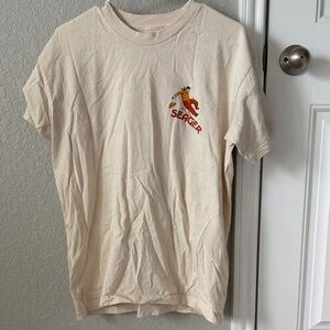 Seeger Cream Short Sleeve Tee